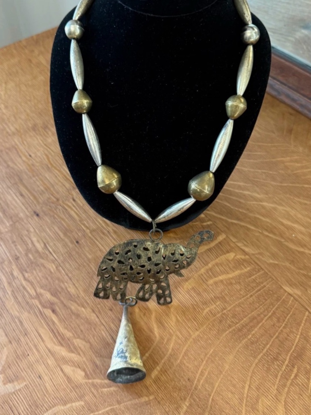 Elephant Handmade Statement Necklace African Ethnic Safari